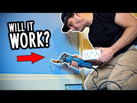 Multitool vs Solid Wall – Will it Cut a Socket Hole?