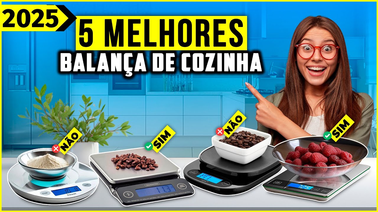 As 5 Melhores Balança De Cozinha / Balança Digital Em 2024!