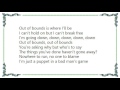 Bon Jovi Out Of Bounds Lyrics