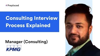 An individual's personal experience and insights into the KPMG interview process.