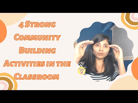 Back To School Classroom Community Building Activities and Icebreaker Games for Classroom Management