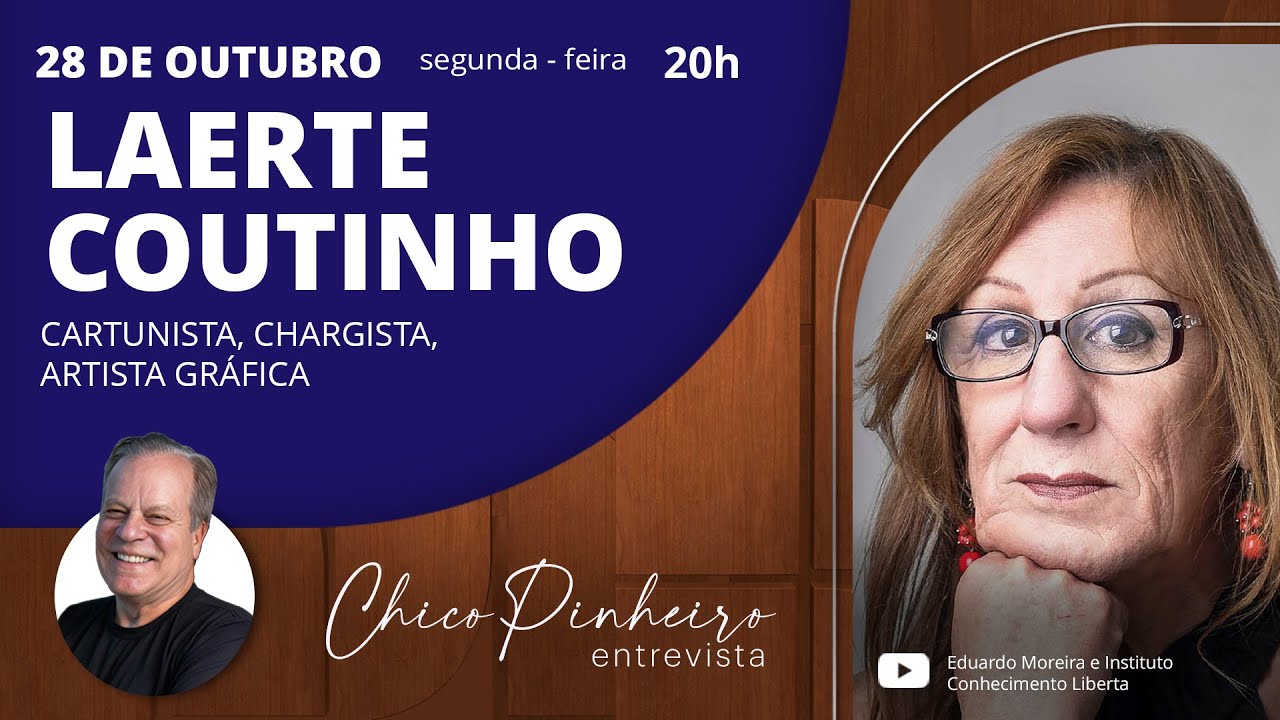 CHICO PINHEIRO ENTREVISTA LAERTE COUTINHO - 28/10/2024