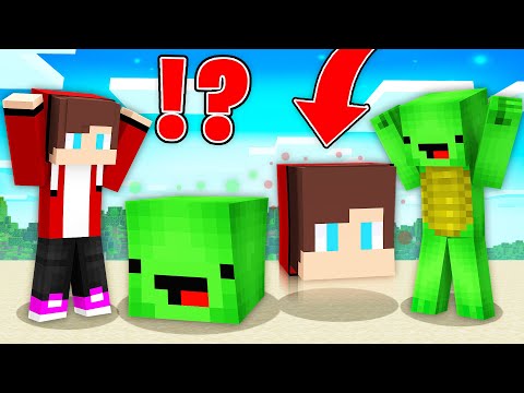 EVIL BIG HEADS EAT JJ and Mikey in Minecraft Maizen
