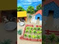 DIY Making Diorama With House Diorama Miniature Farmcraft Diycrafts Farm Diyfarming Animal