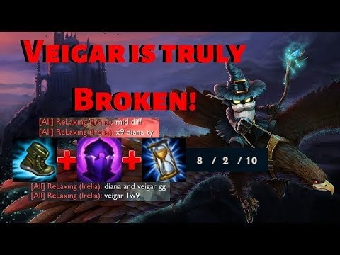 Making the Enemy TEAM Sad with TANK Veigar MID! Season 9 Gameplay! - League of Legends