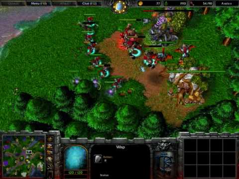 KoD vs x6tence 2v2s - Axslav & Strifeco vs Rob & Sword - Part 3 - Warcraft 3 English Commentary