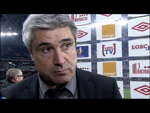 Interview de fin de match : LOSC Lille - Valenciennes FC (2-1) / 2012-13