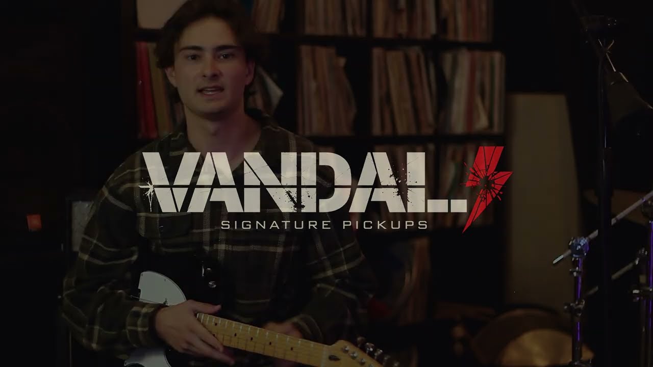 Zack Perrazo demos Vandal Signature T and S sets on Fender Telecaster and Fender Stratocaster