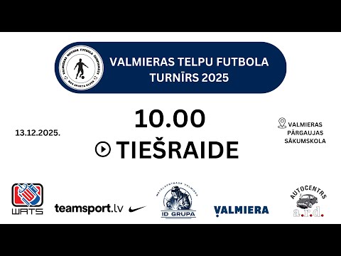 13.12.2025 // Valmieras telpu futbola turnīrs 2025.