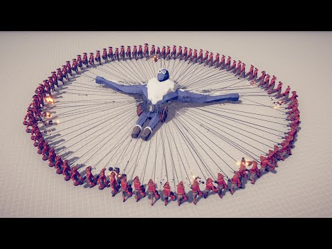 100x HARPOONS vs EVERY UNIT - Totally Accurate Battle Simulator