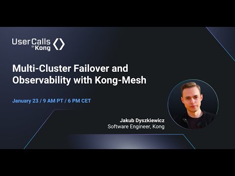 Multi-Cluster Failover and Observability with Kong Mesh