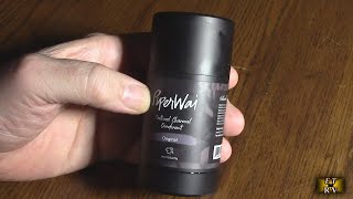 WOW! PiperWai Natural Deodorant w/Activated Charcoal, Vegan, Alum Free, AMAZING Original Scent!