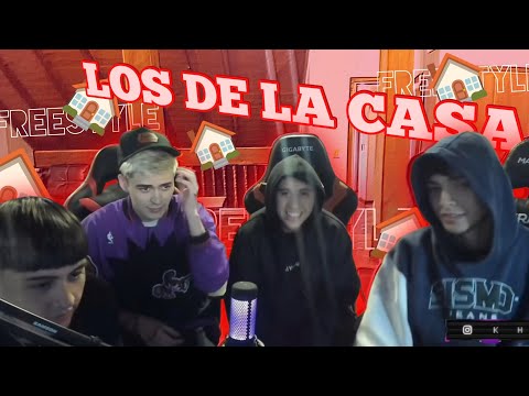 LOS DE LA CASA - Freestyle | Lit Killah, Rusherking, Tiago Pzk & FMK