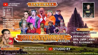 Download lagu 🔴LIVE SANDIWARA ANEKA TUNGGAL | PART MALAM | 27 JULI 2024 | KALISARI - LOSARI - CIREBON mp3