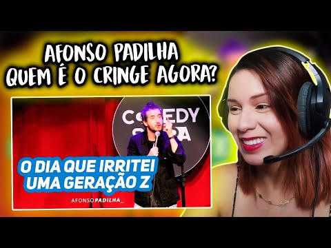 AFONSO PADILHA | QUEM É O CRINGE AGORA? | STAND UP COMEDY - REACT
