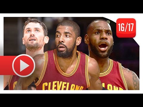 LeBron James, Kyrie Irving & Kevin Love BIG 3 Highlights vs Lakers (2017.03.19) - 101 Pts Total!