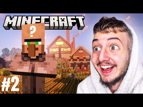 NAŠAO SAM MISTERIOZNO SELO U MINECRAFTU? *Mićko prezivljava* #2