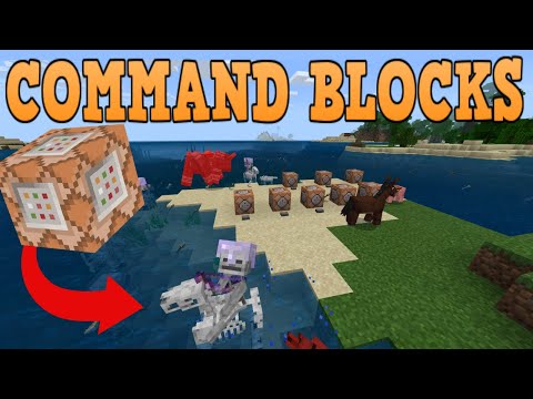 Spawn Event Command Blocks In Minecraft Bedrock Edition