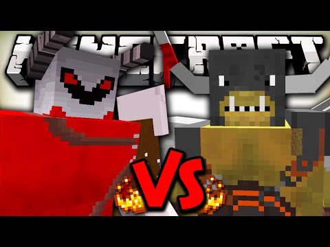 KRI'L TSUTSAROTH VS GENERAL GRAARDOR - Minecraft Batalha de Mobs - Runescape Mod