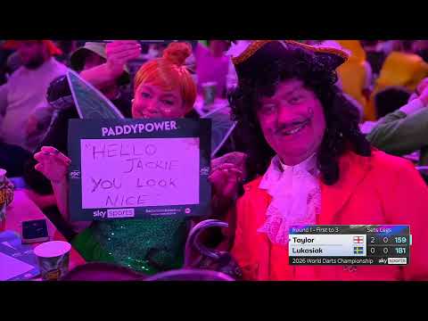 DOM TAYLOR VS OSKAR LUKASIAK HIGHLIGHTS 2026 WORLD DARTS CHAMPIONSHIP