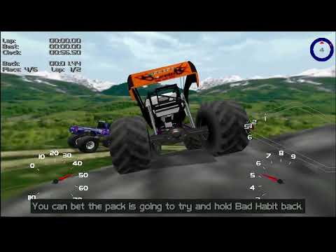 SBM Gear Jammer - Monster Truck Madness 2 gameplay