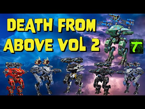 [WR] War Robots Best Builds for Hawk, Fafnir, Ao Jun Murometz Death From Above Volume 2