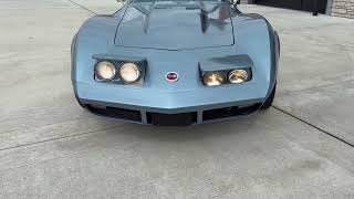 1975 Chevrolet Corvette Functioning Pop-up Headlights