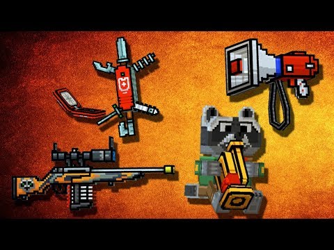 Battle Pass Weapons - Pixel Gun 3D