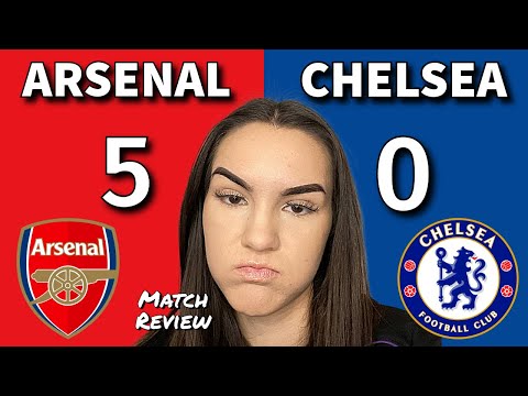 WORST FOOTBALL GAME I'VE EVER BEEN TO! | Arsenal 5 - 0 Chelsea | Match Review