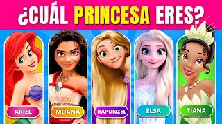 TEST 👑 Descubre cuál PRINCESA DE DISNEY eres 🏰 Moana 🌊 Rapunzel 🎀 Frozen ❄️