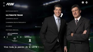 Vuelve!! Narración Fernando Palomo & M. Kempes a eFootball 2026 Para PPSSPP/PSP 