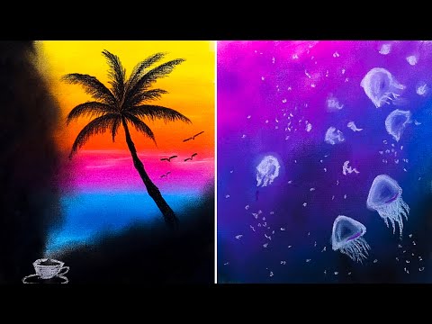 3 enkla ritnings- och målningstrick || Handledningsteckning