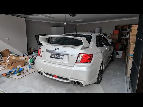Installing An STI Wing On My 2011 WRX!