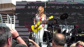 Lita Ford - Shot Of Poison, Nassau, Bahamas, Pool Stage, MORC 2015, Abril 2015