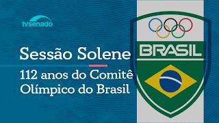 Ao vivo: Sessão Solene em comemoração aos 112 anos do Comitê Olímpico do Brasil – 3/6/26