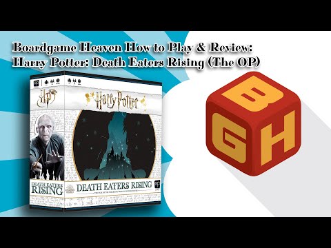 Board Game Heaven Unboxing, How To Play & Review 108: Harry Potter: Death Eaters Rising (The OP)