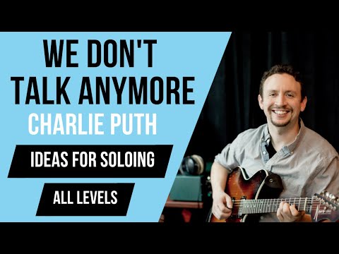 [Consejos para solos de guitarra] Ya no hablamos - Lección al estilo de Charlie Puth