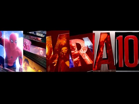 Marvel Cinematic Universe: The Infinity Saga (Phase Three) Marvel Studios: The First Ten Years logo