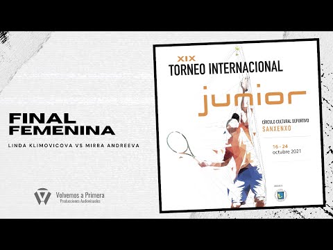 Final Femenina 19º ITF Sanxenxo – Fuente Liviana 2021 //Klimovicova VS Andreeva