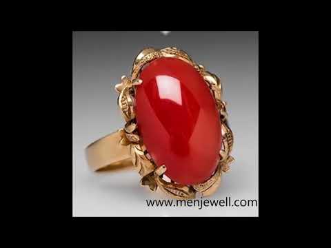 Coral Ring Design Collection for Men