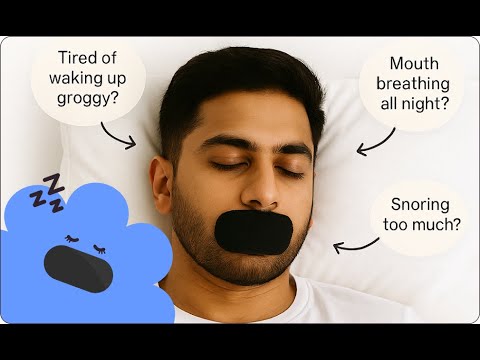 Best Mouth Tape for Sleeping | Awesome Mouth Tape by Awesome Sleep – Breathe Better & Stop Snoring