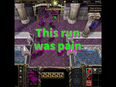 Can you beat the Undead Campaign in Warcraft 3: Reign of Chaos with just Ghouls?