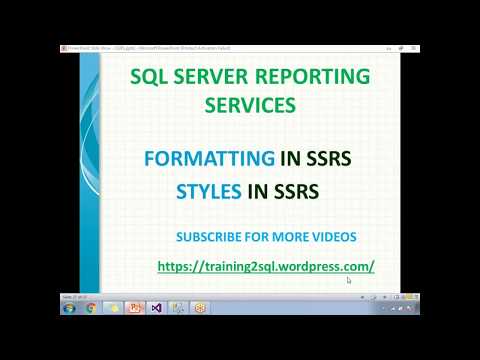 01 SSRS INTRODUCTION | SSRS Tutorial for beginners