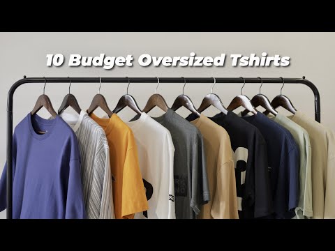 10 BUDGET OVERSIZED AND RELAXED FIT TSHIRT FOR MEN |...