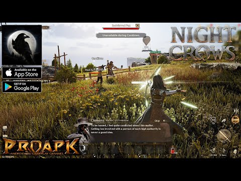 NIGHT CROWS Gameplay Android / iOS / PC (Official Launch) - YouTube