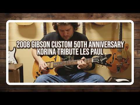Immagine Gibson Custom 50th Anniversary Korina Tribute Les Paul 2008, Natural - 11