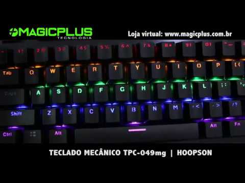 Teclado Mecânico Gamer TPC-049mg Hoopson | MagicPlus