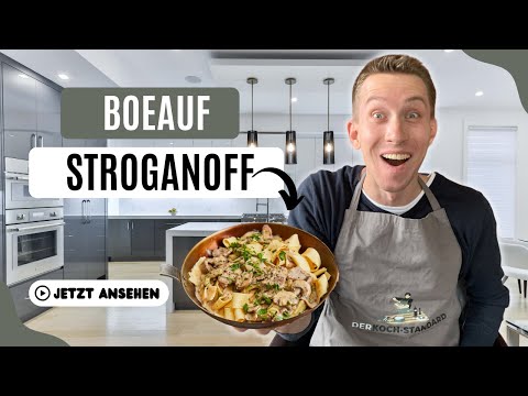 How to Make Boeuf Stroganoff? // Recipe from „THE COOKING-STANDARD“ // [ENG SUBS]