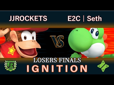 Ignition #79 LOSERS FINALS - JJROCKETS (Diddy Kong) vs E2C | Seth (Yoshi, Olimar)