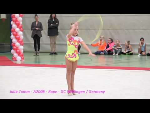 TTS Pokal 2016 in Wiblingen   Julia Tomm   SLK 10   Seil